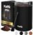 Kaffe Coffee Grinder Electric – Spice Grinder w/Cleaning Brush, Easy On/Off – Perfect for Espresso, Herbs, Spices, Nuts, Grain – 3.5oz / 14 Cup (Black)