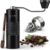 Manual Coffee Grinder by Alpaca Ventures – Stainless Steel Conical Burr Coffee Grinder Manual with Adjustable Setting Double Bearing Hand Espresso Grinder Perfect for Home,…