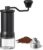 Manual Coffee Grinder, Stainless Steel Conical Burr Hand Coffee Grinder Mill, Adjustable for Fine/Coarse Grind, Perfect for Home and Camping