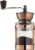 MITBAK Manual Coffee Grinder With Adjustable Settings| Sleek Hand Coffee Bean Burr Mill Great for French Press, Turkish, Espresso & More | Premium Coffee Gadgets are an…