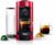 Nespresso VertuoPlus Coffee and Espresso Machine by De’Longhi, 5 fl.oz. Cherry Red