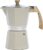 Primula Aluminum Stove Top Espresso Maker, Percolator Pot for Moka, Cuban Coffee, Cappuccino, Latte and More, Perfect for Camping, 6 Cup, Cream